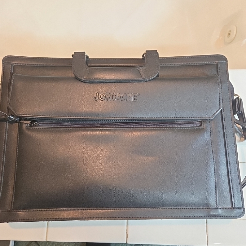 Vintage JORDACHE Briefcase Attache Messenger Bag - Picture 9 of 16